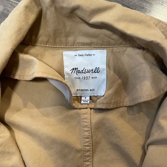 Madewell khaki jacket size small - Picture 4 of 7